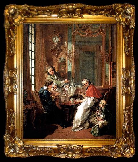 framed  Francois Boucher Le Dejeuner, ta009-2